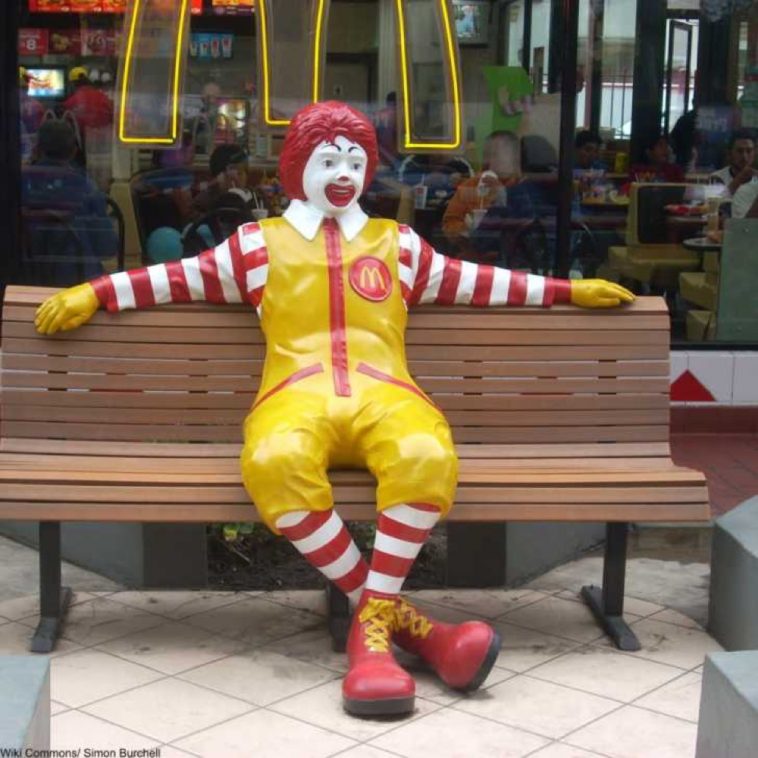 Ronald McDonald Costume - Famous Clown Fancy Dress