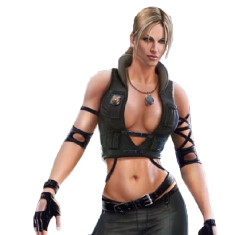 Sonya Blade Costume - Mortal Kombat Fancy Dress - Video Game Cosplay - Vest