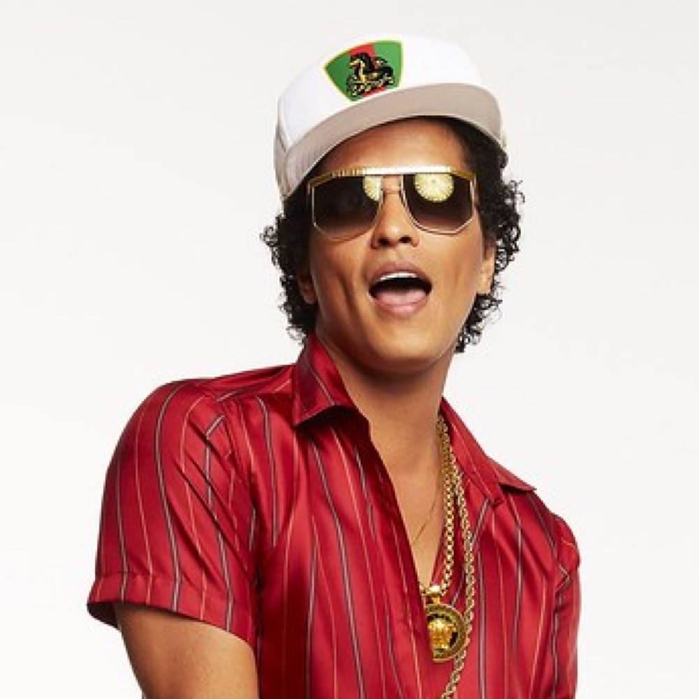 Bruno Mars Costume - Fancy Dress - Cosplay - Wig