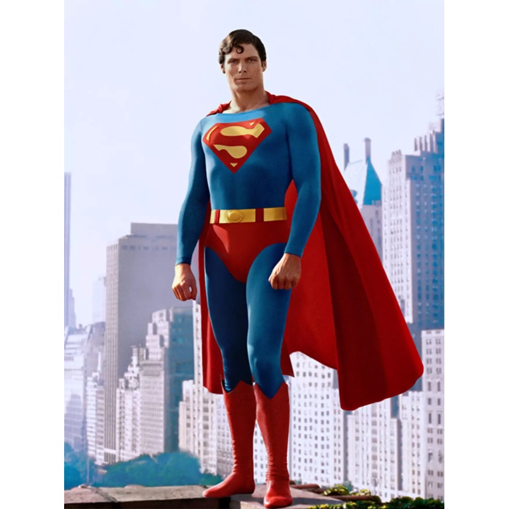 Superman Costume - Superhero Fancy Dress - Man of Steel Cosplay - Boots