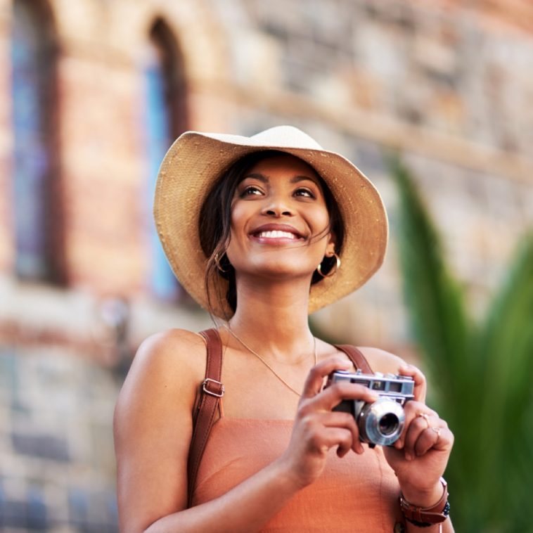 tourist costume camera