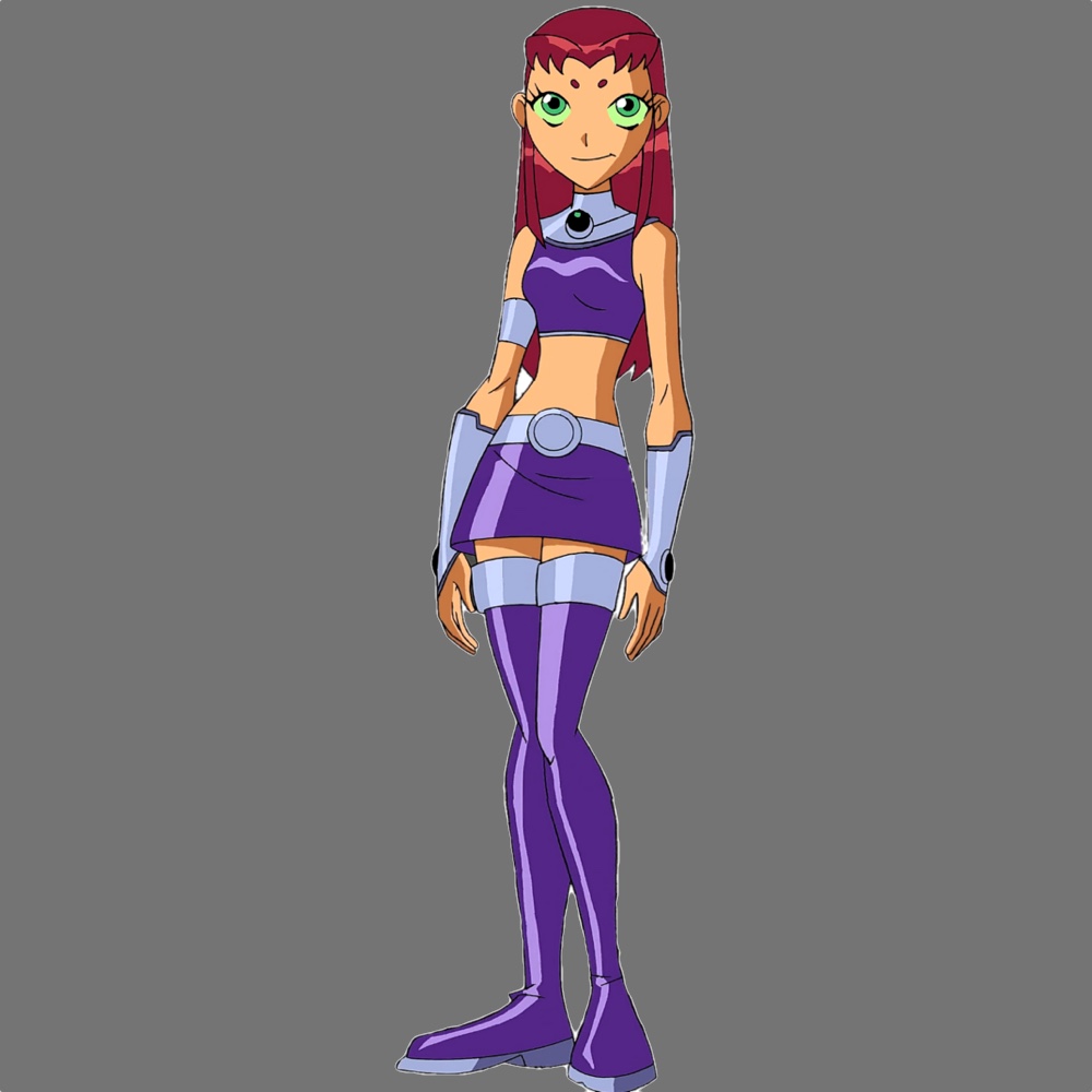 Starfire Costume - Teen Titans Fancy Dress Cosplay Ideas - Crop Top