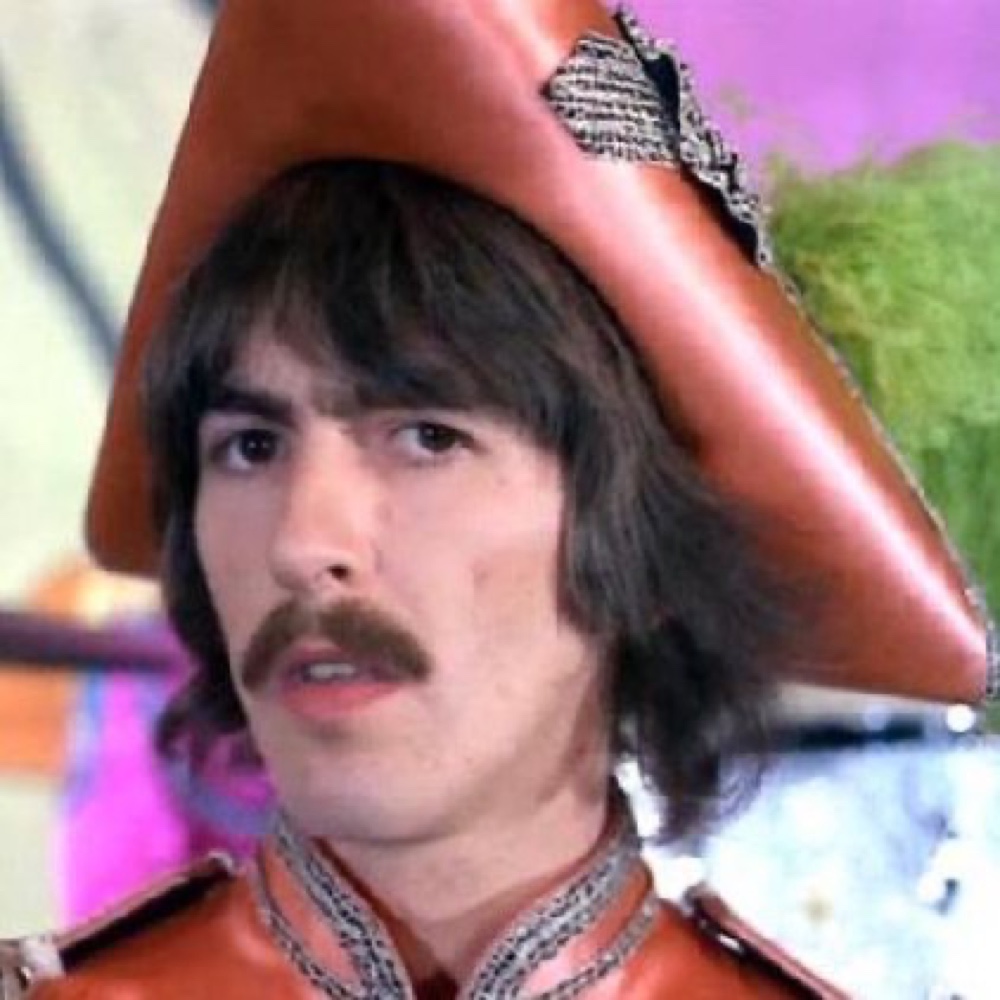 The Beatles Sgt Pepper Lonely Hearts Club Band Costume - Fancy Dress Ideas - Cosplay - George Harrison Costume - Mustache