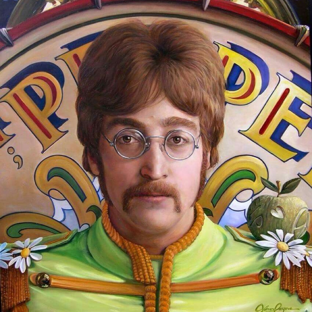 The Beatles Sgt Pepper Lonely Hearts Club Band Costume - Fancy Dress Ideas - Cosplay - John Lennon Costume - Mustache
