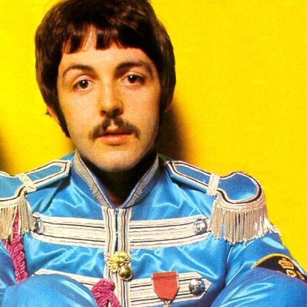 The Beatles Sgt Pepper Lonely Hearts Club Band Costume - Fancy Dress Ideas - Cosplay - Paul McCartney Costume - Mustache
