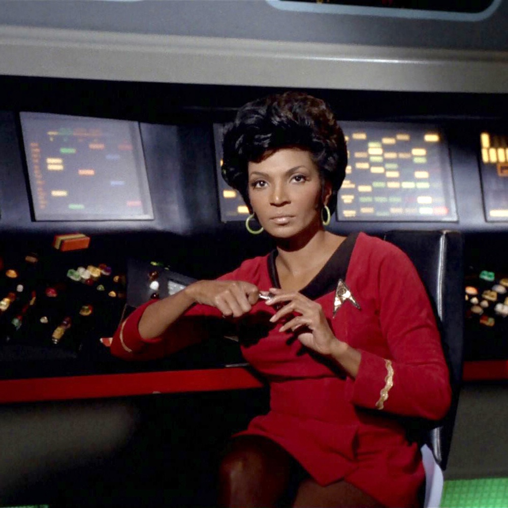 Nyota Uhura Costume - Star Trek Fancy Dress - Cosplay - Star Trek Pin