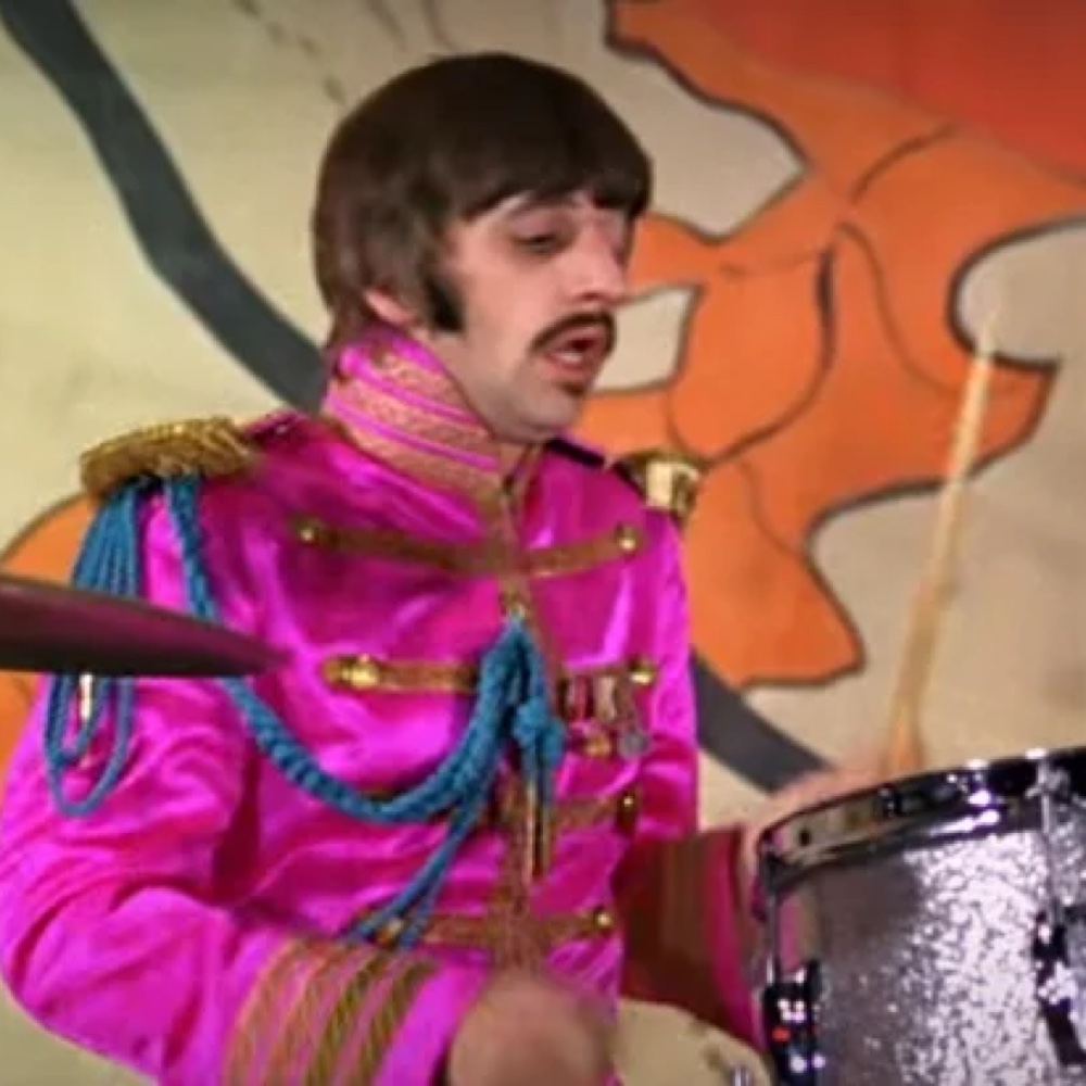 The Beatles Sgt Pepper Lonely Hearts Club Band Costume - Fancy Dress Ideas - Cosplay - Ringo Starr Costume - Wig