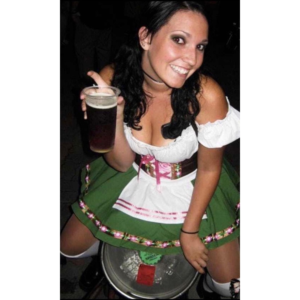 Beer Girl / Beer Wench Costume - Fancy Dress - Cosplay - Skirt