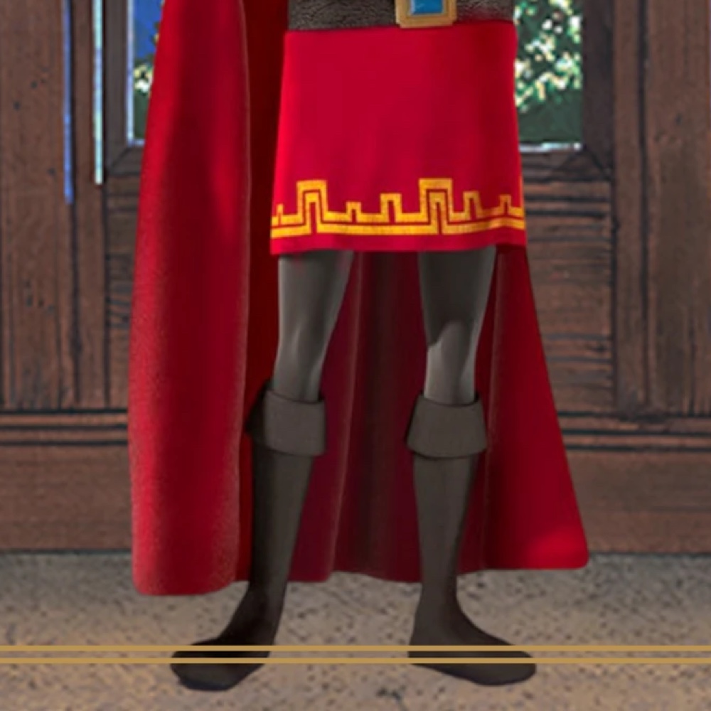 Lord Farquaad Costume - Shrek Fancy Dress Cosplay - Tights
