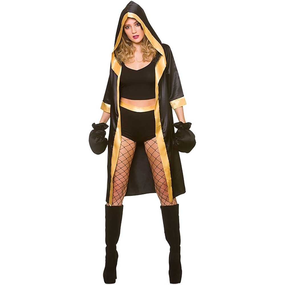 Boxer Couple Costume - Fancy Dress Ideas for Couples - Complete Costume for Women