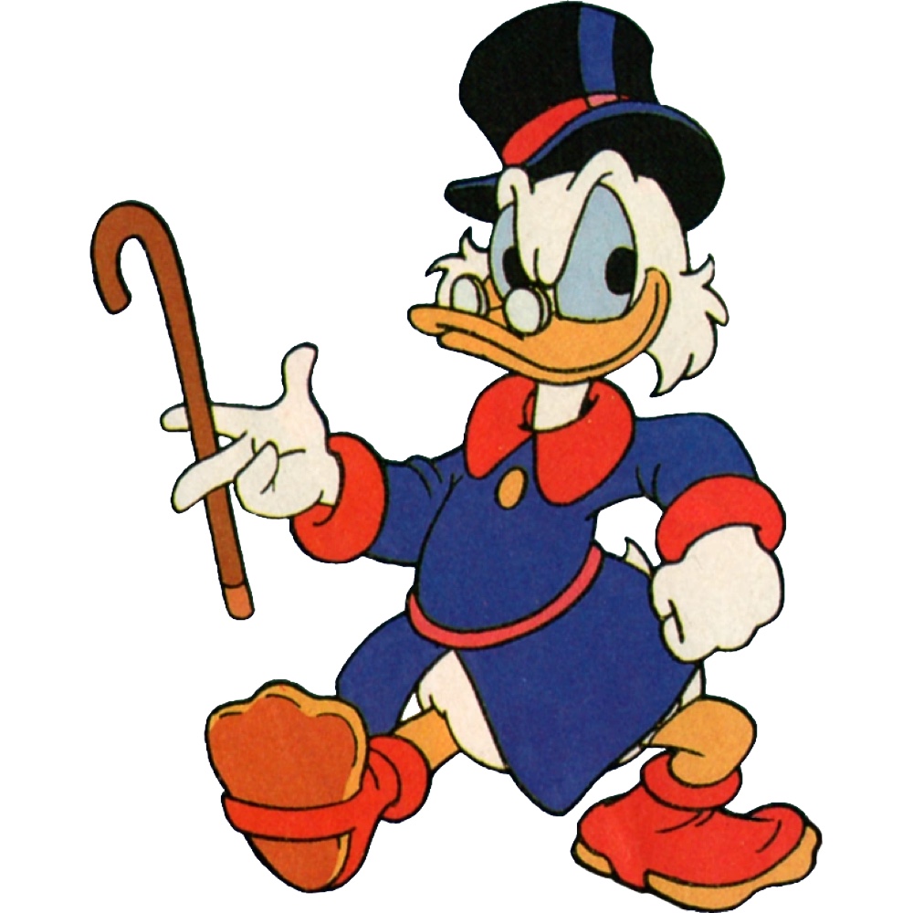 Uncle Scrooge McDuck Costume - Fancy Dress Ideas - Inspiration - Duck Feet Slippers