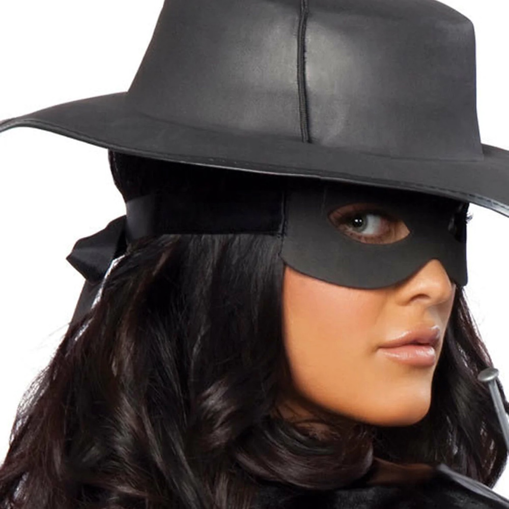 Bandita Costume - Easy Sexy Fancy Dress Ideas for Women for a Party or Halloween - Hat and Mask