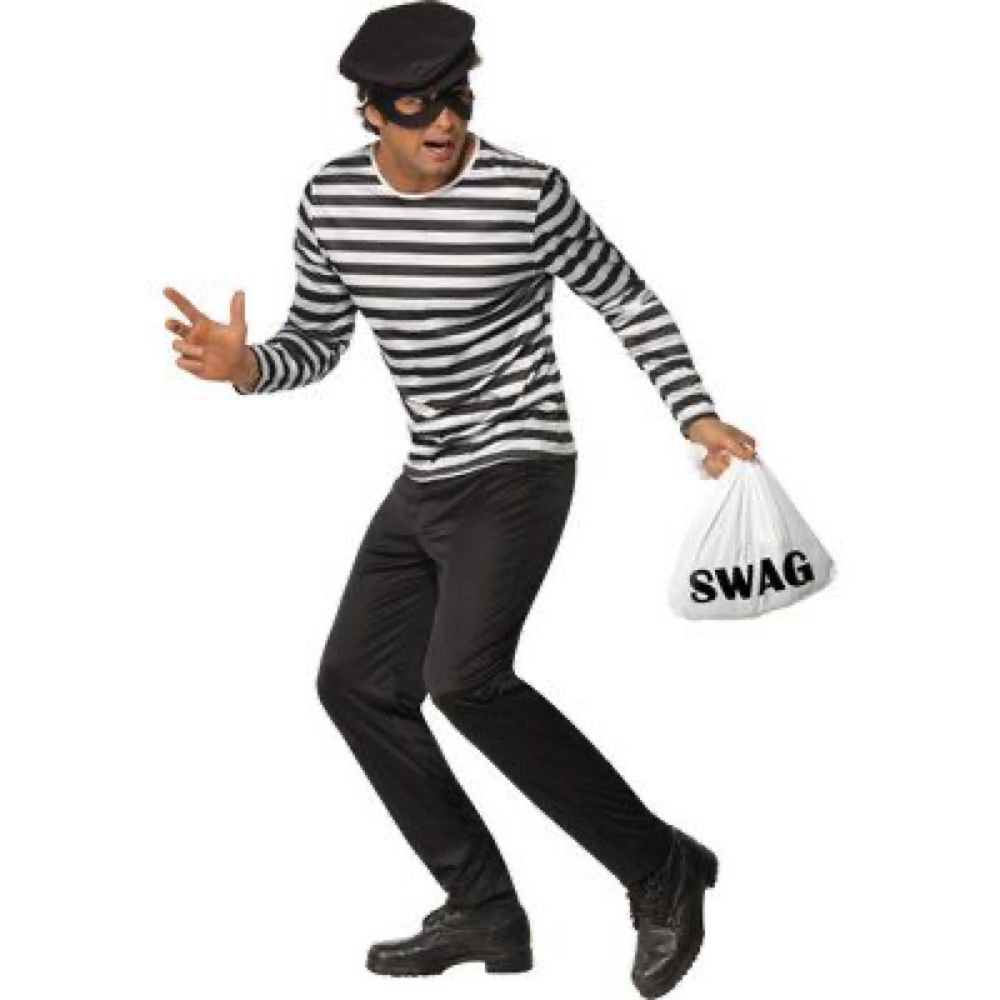 Robber Costume - Easy Last Minute Fancy Dress Ideas - Pants