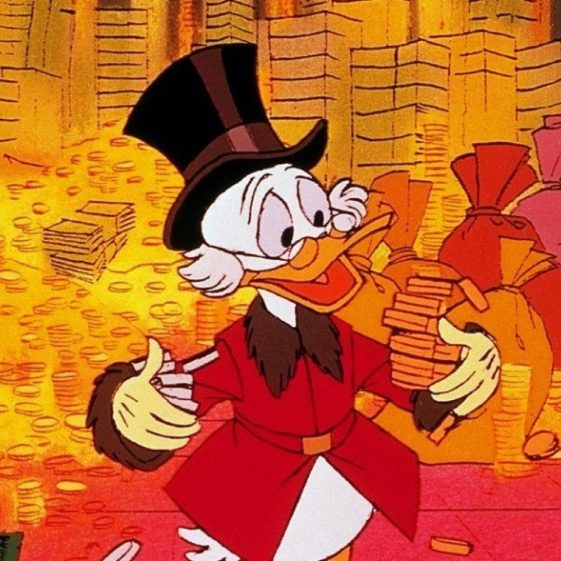 Uncle Scrooge McDuck Costume