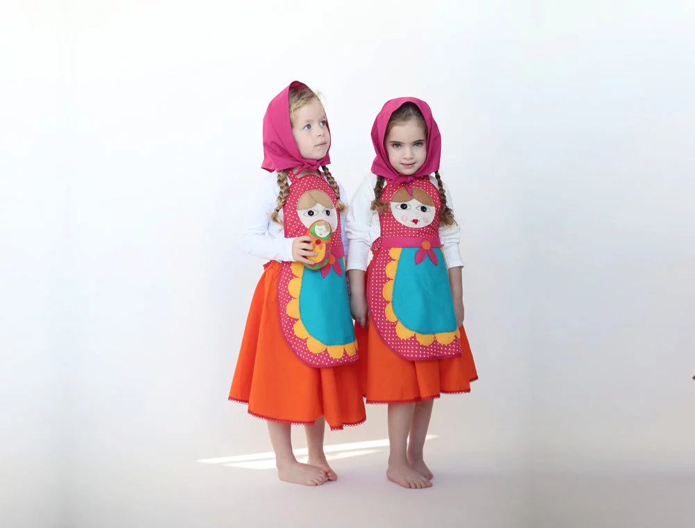 Russian Doll Costume - Fancy Dress Ideas - Baby Wrap
