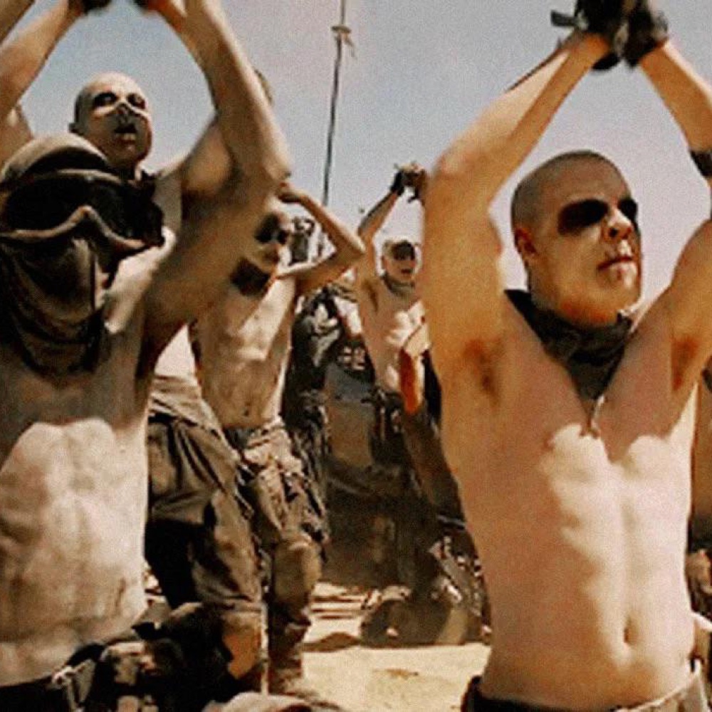 War Boys Costume - Mad Max: Fury Road Fancy Dress Ideas for Groups - Body Paint