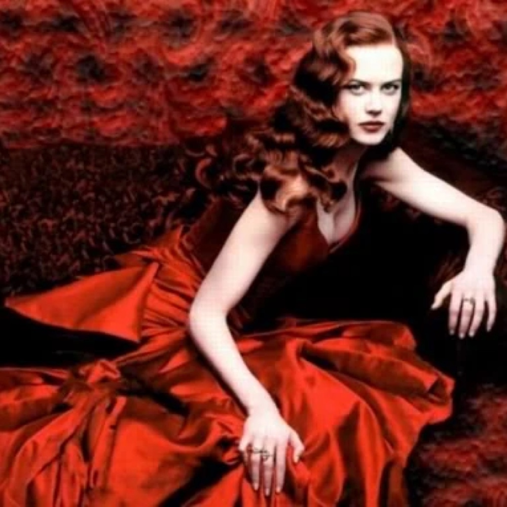 Satine (Moulin Rouge) Costume - Nicole Kidman Fancy Dress - Cane