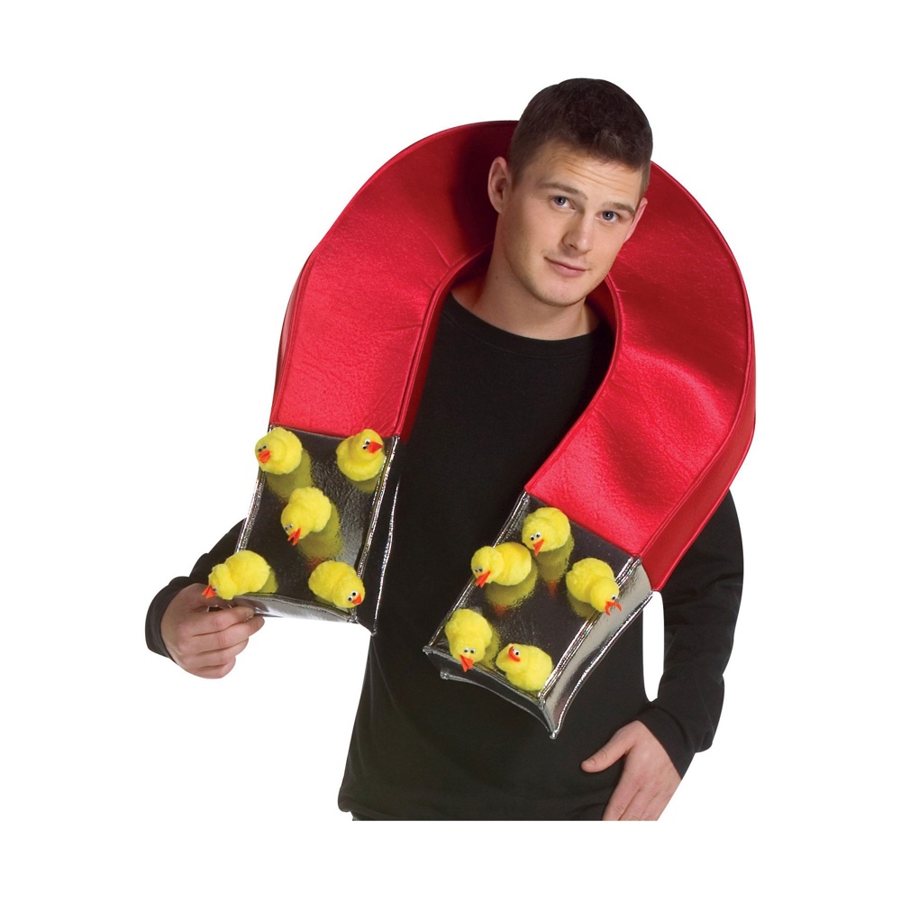 Chick Magnet Costume - Easy Last minute Fancy Dress Ideas - Chick Plushies