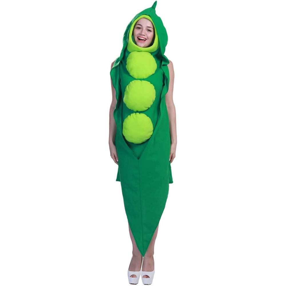 Peas in A Pod Costume - Easy Fancy Dress Ideas for Adults and Kids - Complete Costume Set