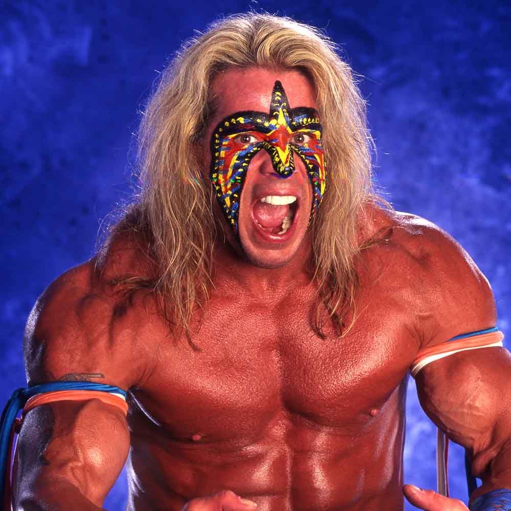 Ultimate Warrior Costume - Wrestler Fancy Dress - Ideas - Halloween - Party - Face Paint - Mask