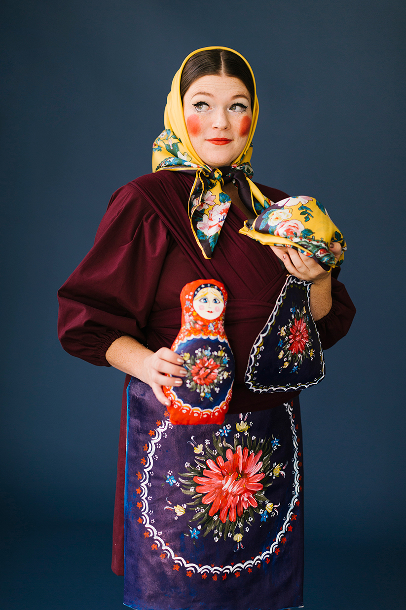 Russian Doll Costume - Fancy Dress Ideas - Head Scarf