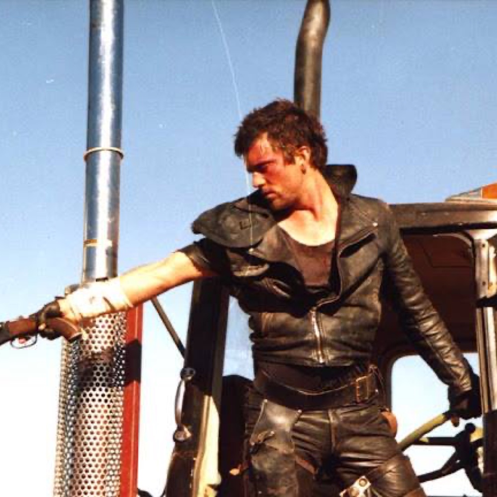 Mad Max: The Road Warrior Costume - Mel Gibson Fancy Dress - Leather Jacket