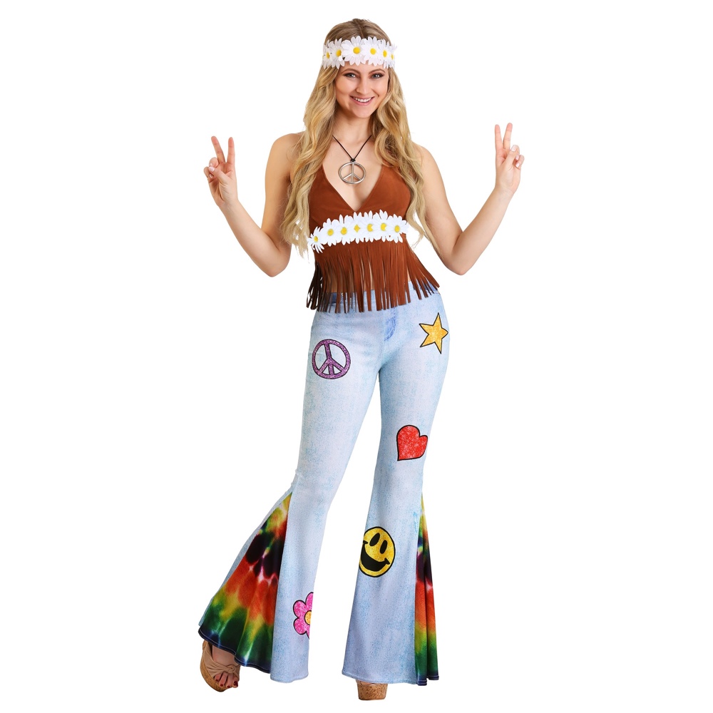 Hippie Costume - Men - Women - Man - Fancy Dress Ideas - Jeans Women