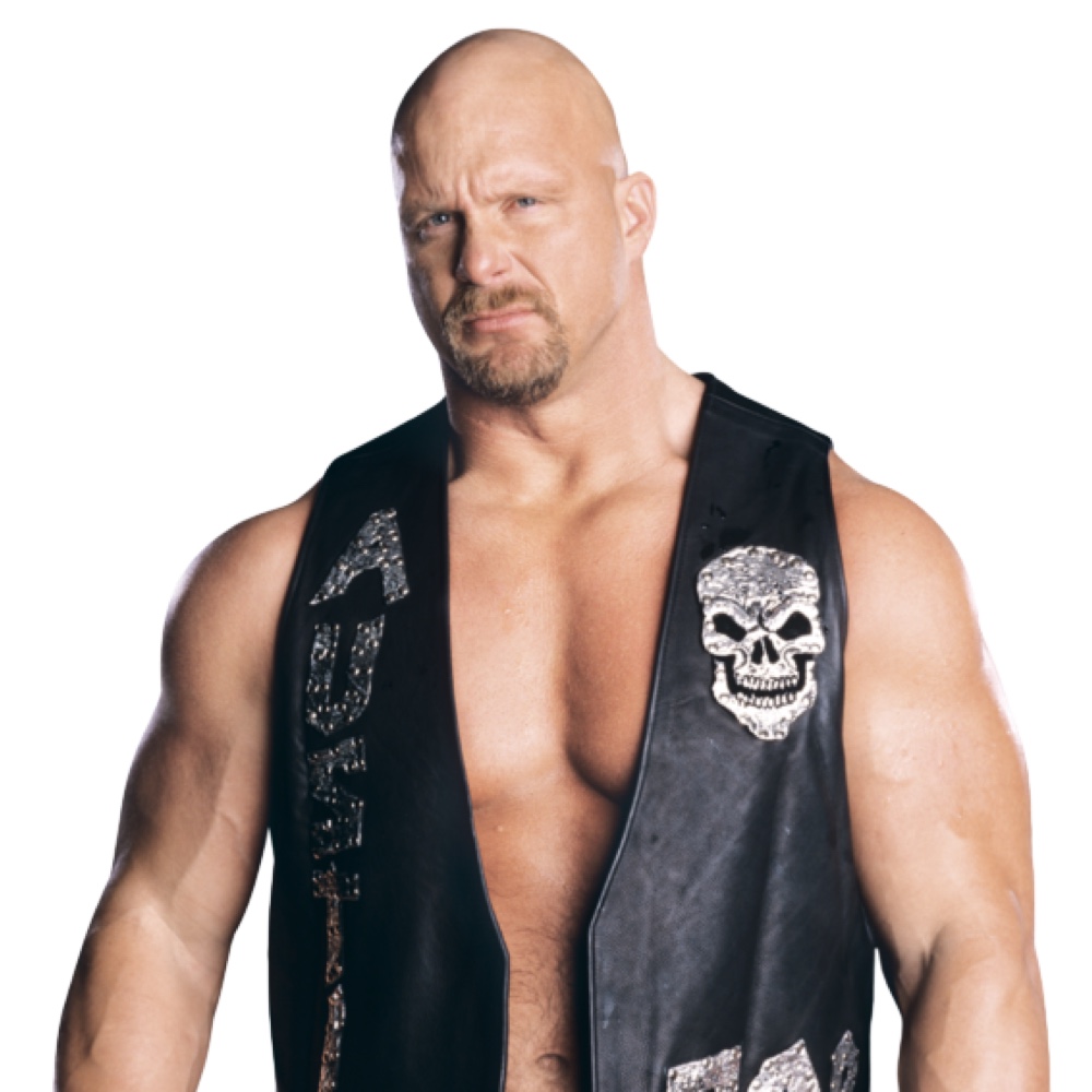 Stone Cold Steve Austin Costume - Wrestling - Wrestler Fancy Dress - Leather Vest
