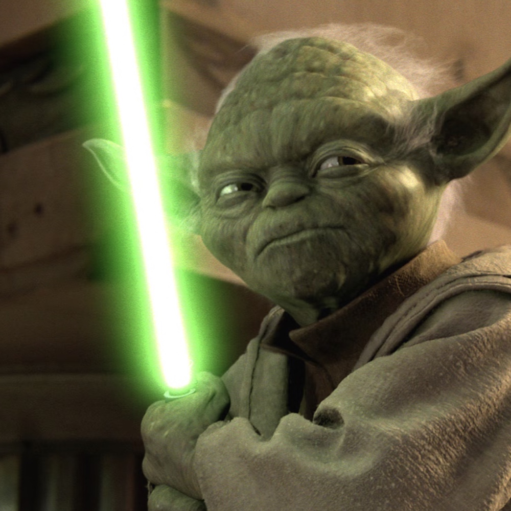 Yoda Costume - Star Wars - The Empire Strikes Back Fancy Dress Ideas - Lightsaber