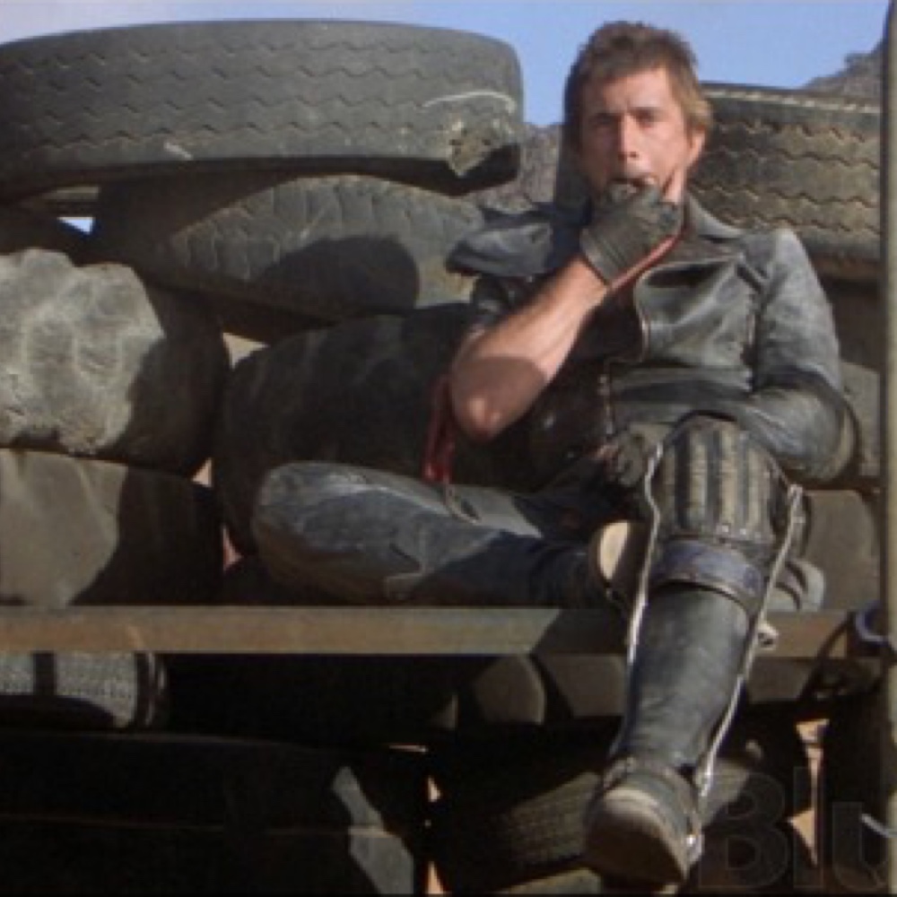 Mad Max: The Road Warrior Costume - Mel Gibson Fancy Dress - Leather Pants