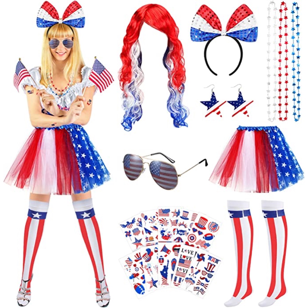 Top 10 Best 4th of July Costumes - American Flag Tutu