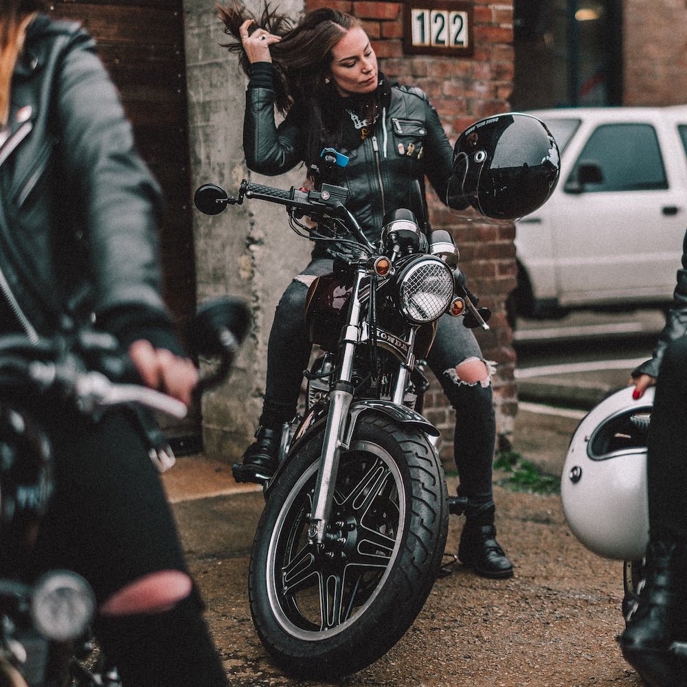 Biker Chick Costume Fancy Dress Sexy