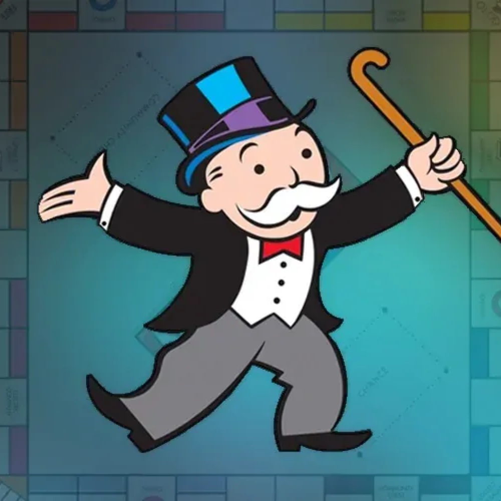 Mr Monopoly Man Costume - Fancy Dress - Bowtie