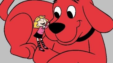 Clifford the Big Red Dog and Emily Elizabeth Costume - Fancy Dress