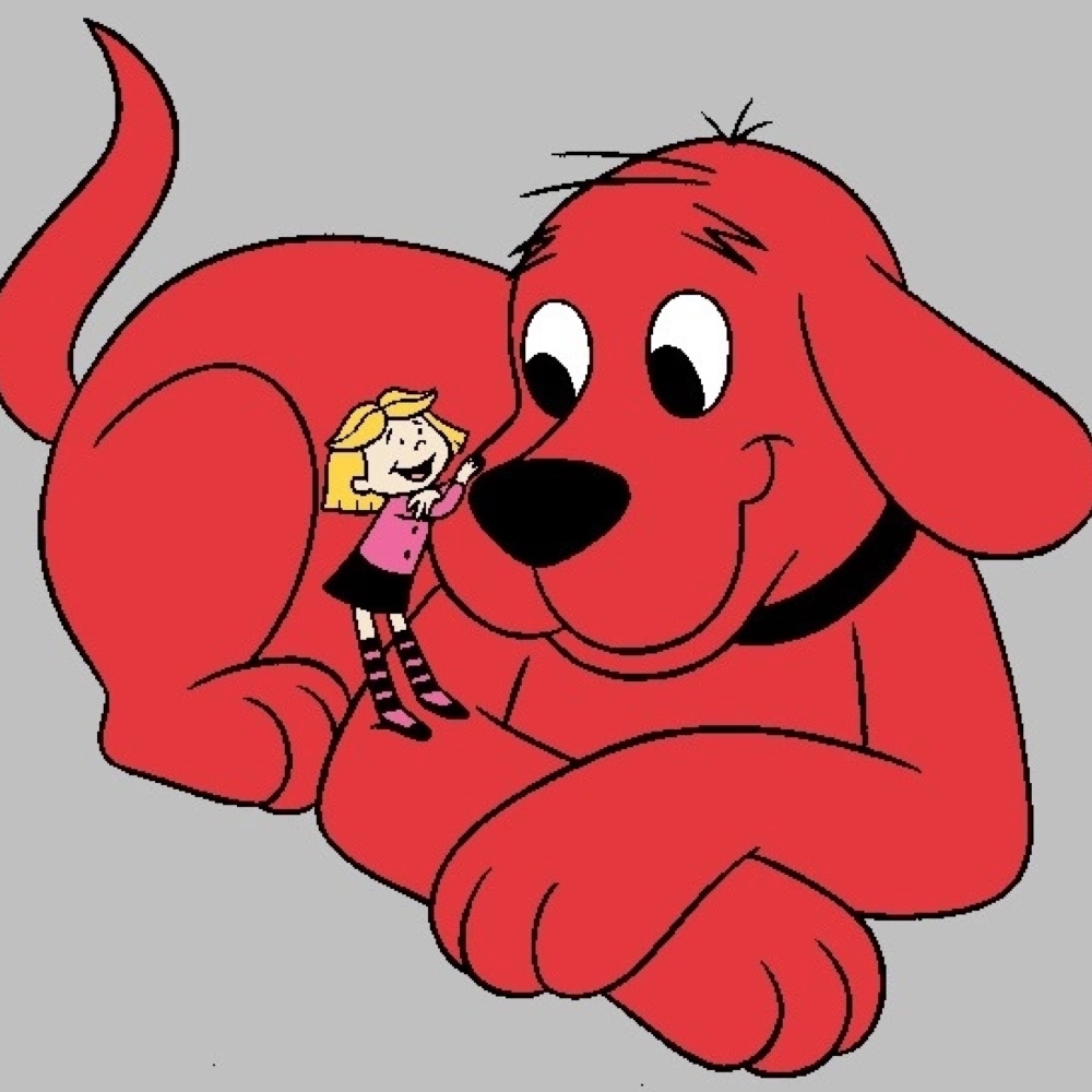 Clifford the Big Red Dog and Emily Elizabeth Costume - Fancy Dress