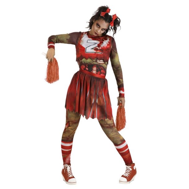 Dead Cheerleader Costume - Halloween Fancy Dress