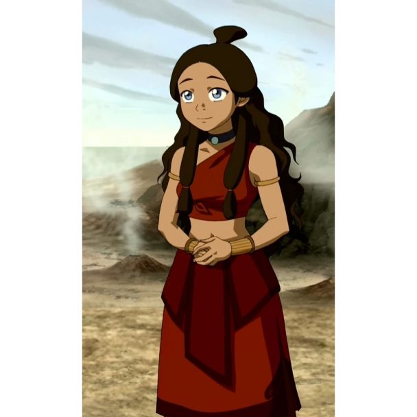 Katara Costume Fire Nation Fancy Dress 6572