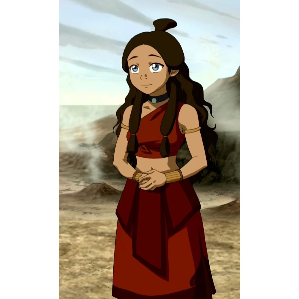 Katara Costume Fire Nation Fancy Dress 5200