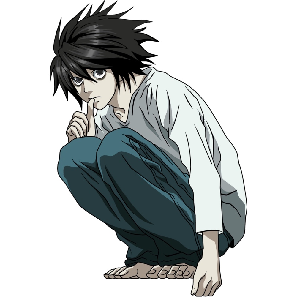 L Lawliet Costume - Death Note Fancy Dress