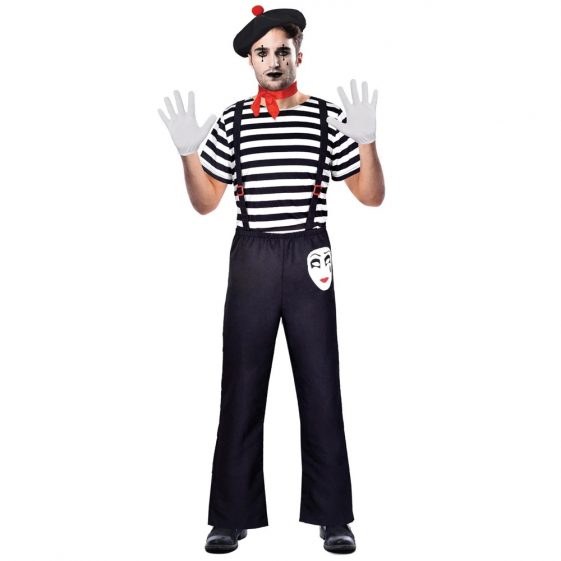 Mime Artist Costume - Last Minute Fancy Dress Ideas for Couples