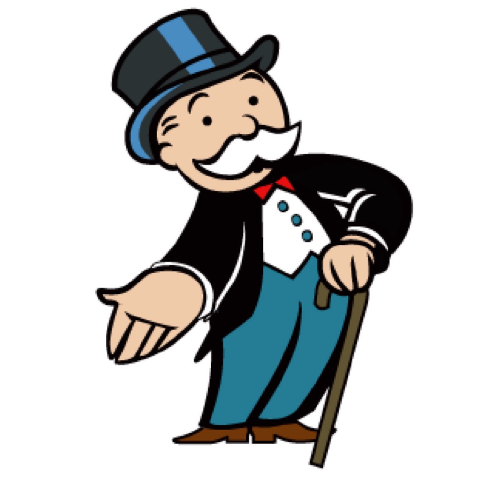 Mr Monopoly Man Costume - Fancy Dress - Shoes