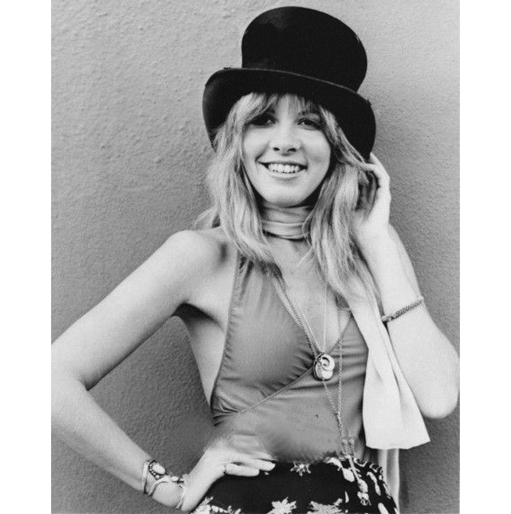 Stevie Nick Costume - Celebrity Fancy Dress Ideas - Sexy - Fleetwood Mac - Top Hat