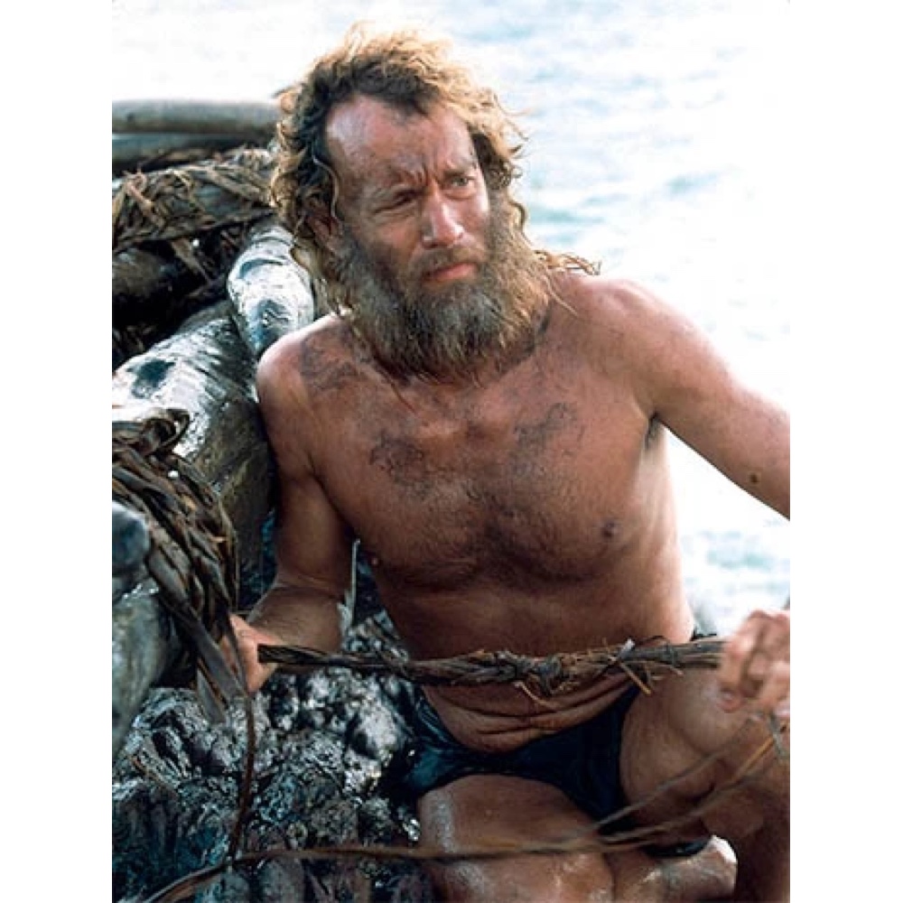 Chuck Noland - Cast Away Fancy Dress - Tom Hanks