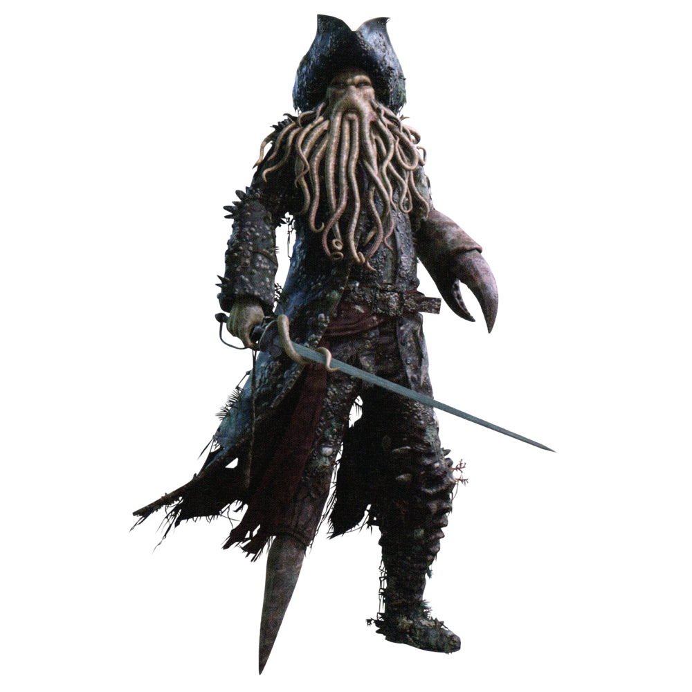 Davy Jones Costume - Pirates of the Caribbean Fancy Dress