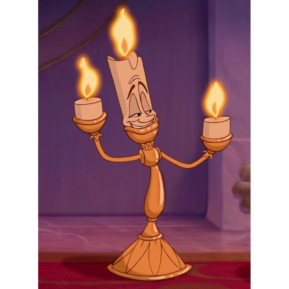 Lumiere Costume - Beauty and the Beast Fancy Dress