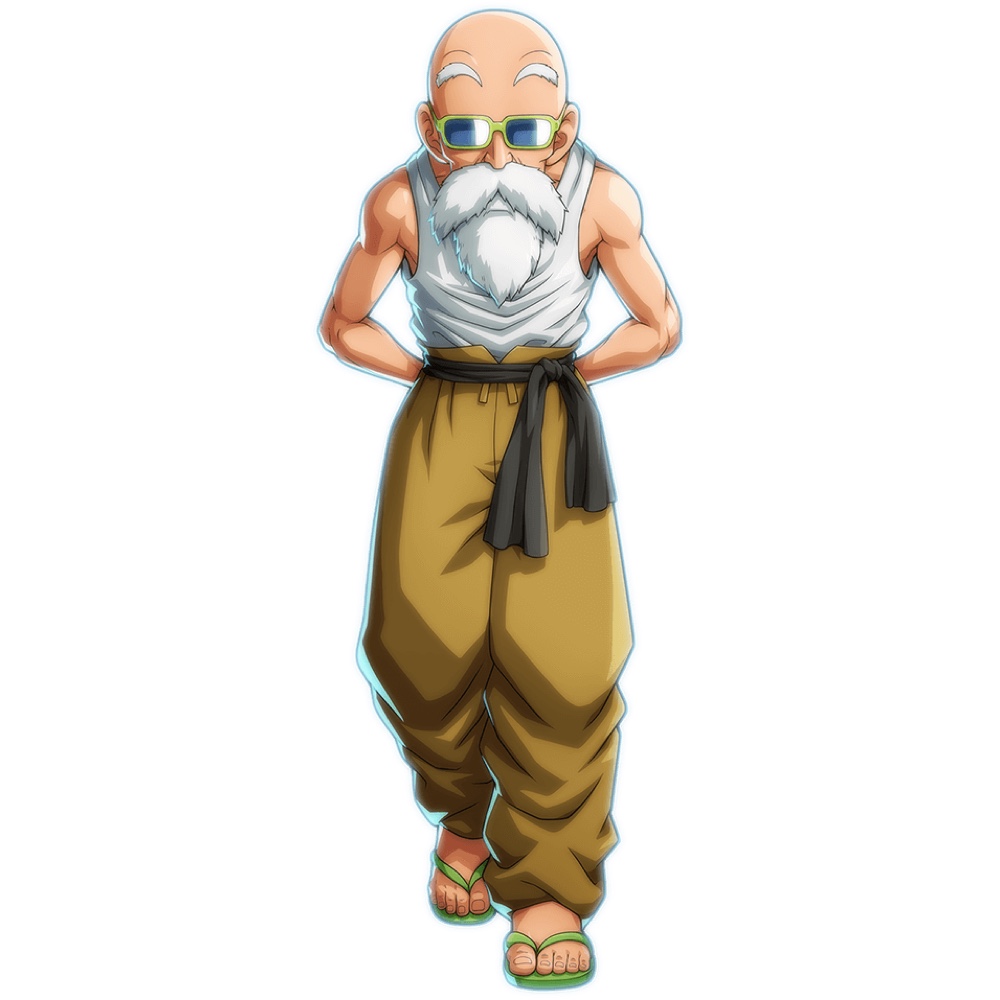 Master Roshi Costume - Dragon Ball Fancy Dress