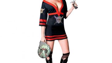 Sexy Miss Voorhees Costume - Friday the 13th Fancy Dress