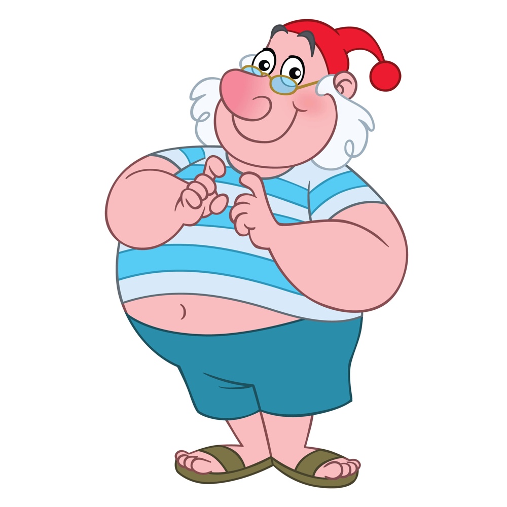 Mr Smee Costume - Peter Pan Fancy Dress