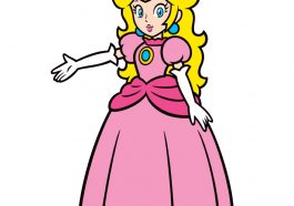 Princess Peach Costume - Super Mario Fancy Dress