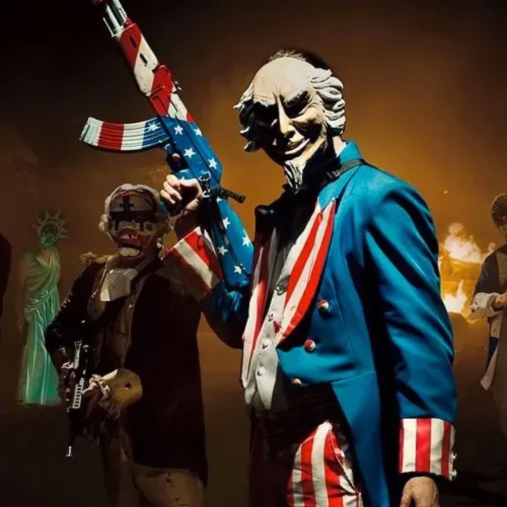 The Purge Uncle Sam Costume - The Purge Fancy Dress - Halloween